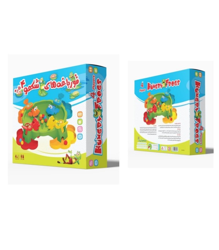 بازی قورباغه های گرسنه 4 نفره