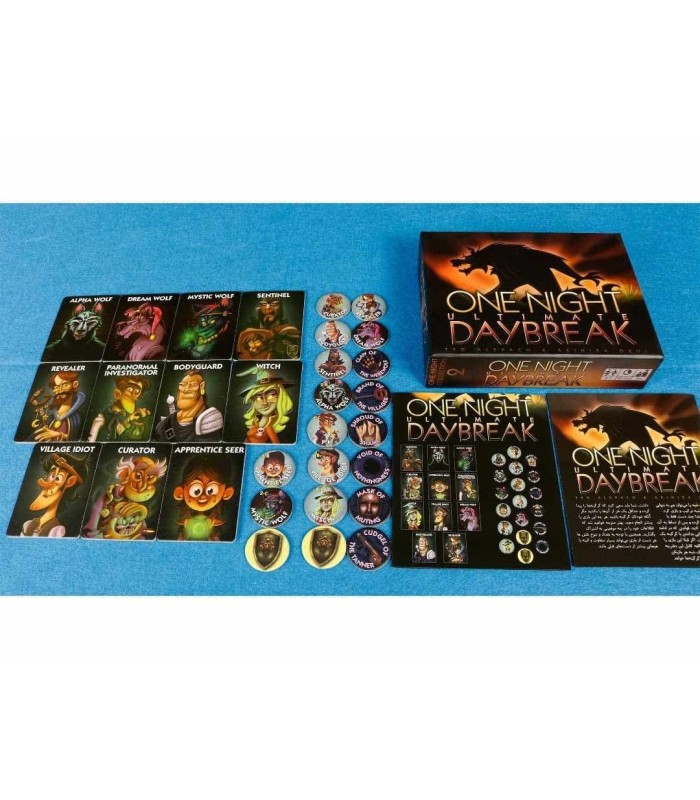 بازی ایرانی گرگینه یک شبه (One Night Ultimate werewolf)