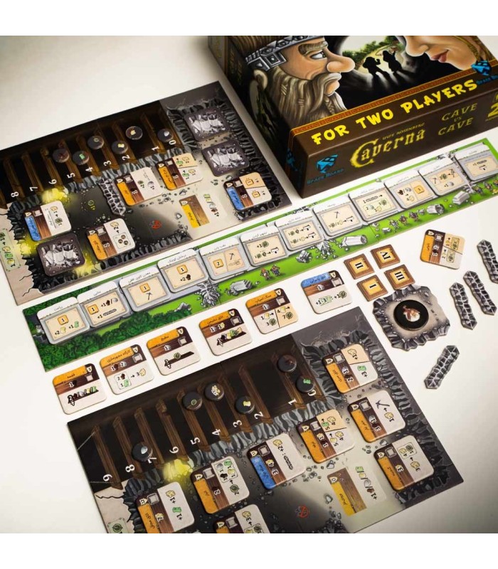 بازی کورنا: غار در برابر غار (Caverna: Cave vs Cave)