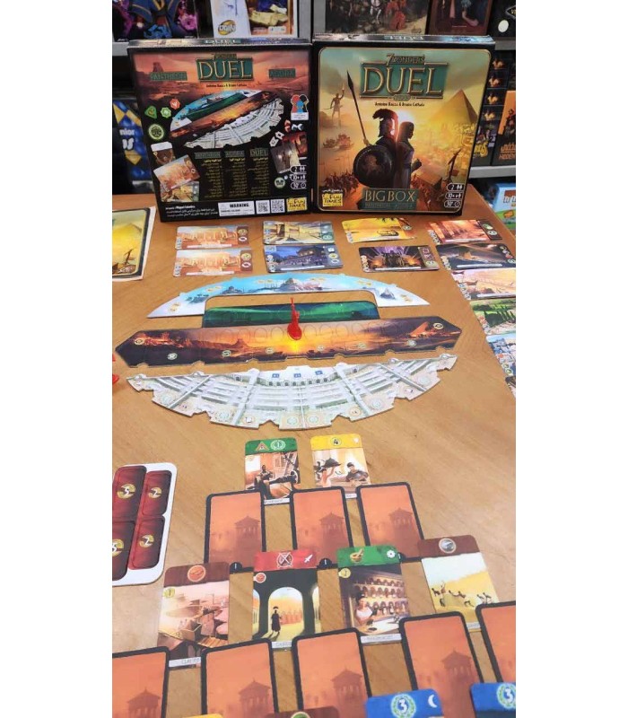 بازی ایرانی عجایب هفتگانه: دوئل (seven Wonders: Duel)