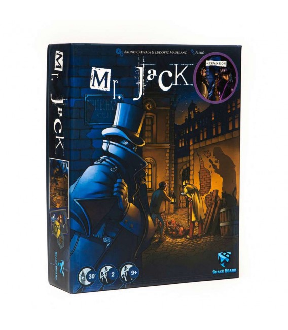 بازی ایرانی آقای جک نسخه لندن با افزونه Mr. Jack + exp