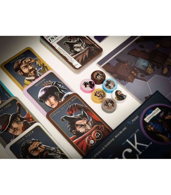 بازی ایرانی آقای جک نسخه لندن با افزونه Mr. Jack + exp