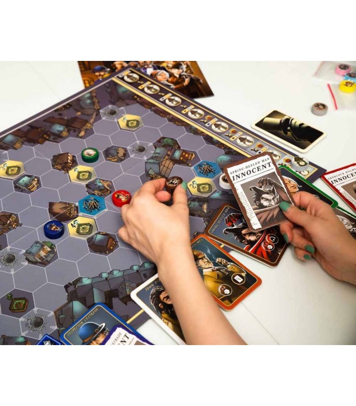 بازی ایرانی آقای جک نسخه لندن با افزونه Mr. Jack + exp