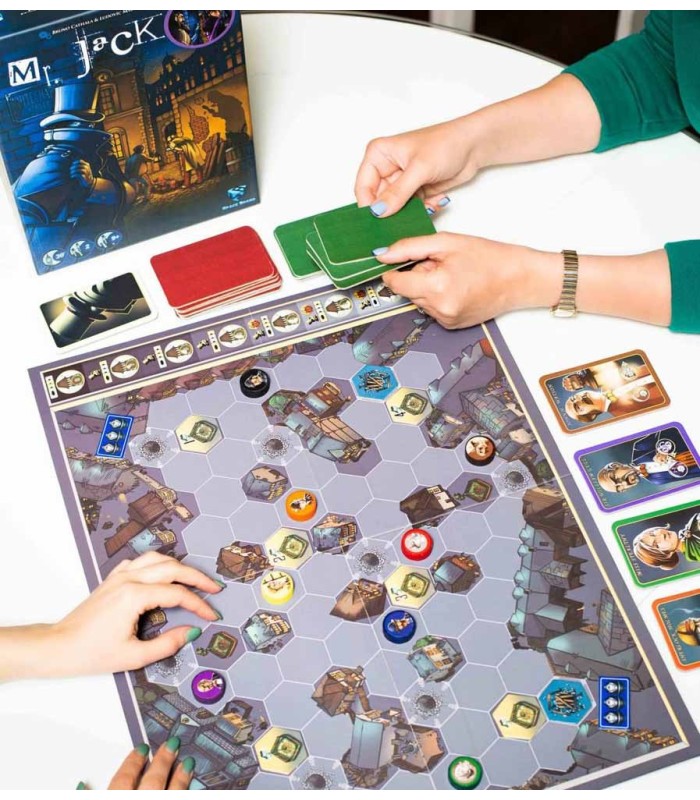 بازی ایرانی آقای جک نسخه لندن با افزونه Mr. Jack + exp