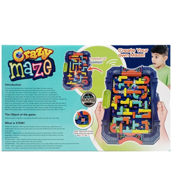 بازی crazy maze