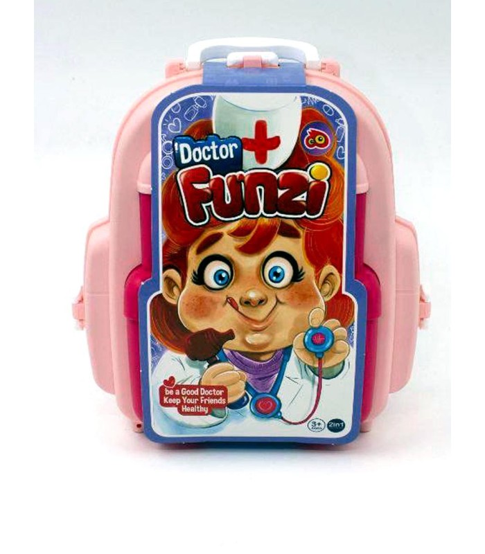 ست اسباب بازی کوله پشتی دکتر فونزی دخترانه