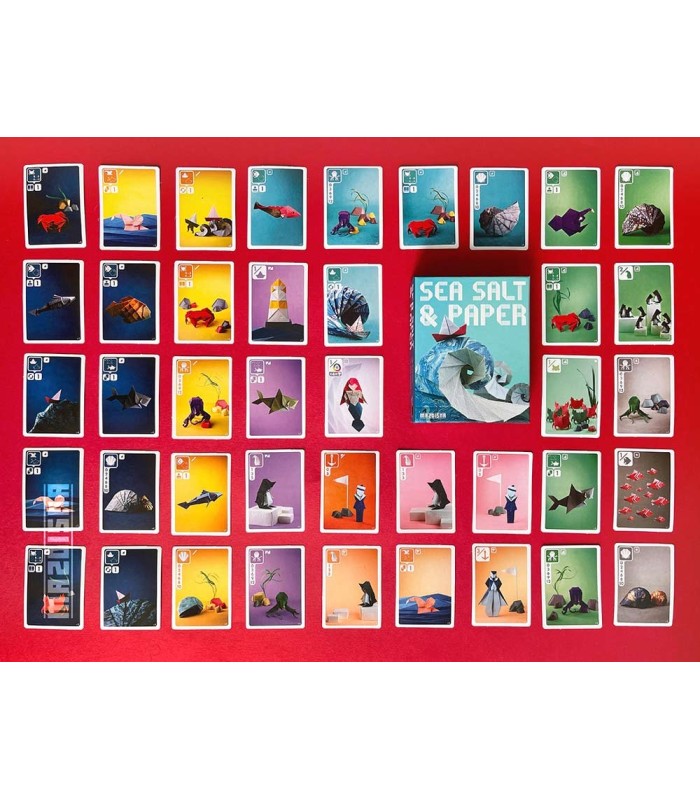 بازی کاغذ و نمک دریایی Sea Salt and Paper