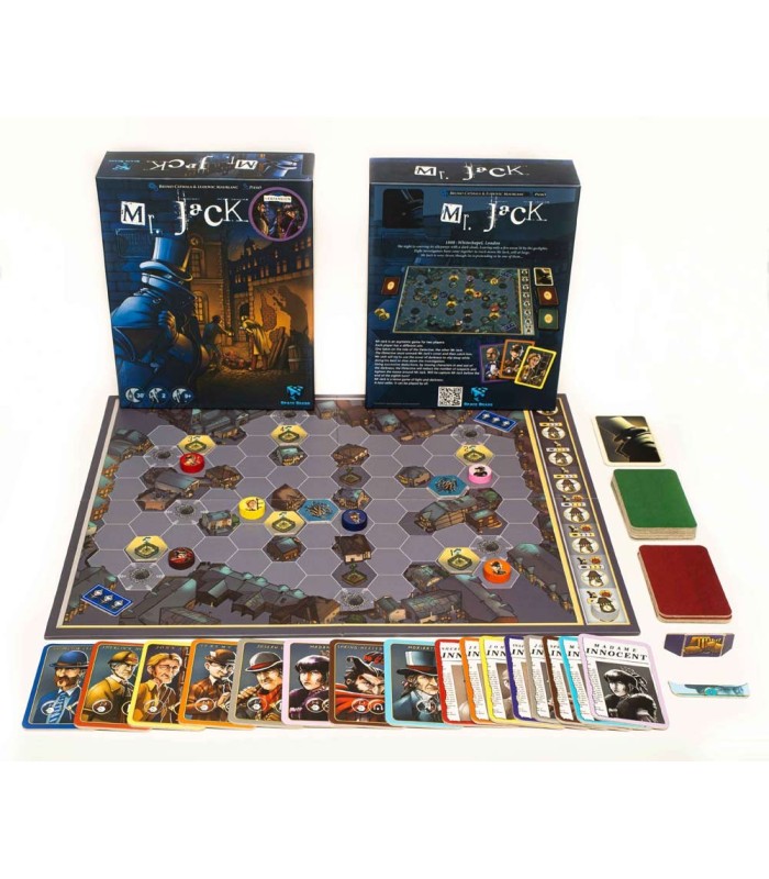 بازی ایرانی آقای جک نسخه لندن با افزونه Mr. Jack + exp