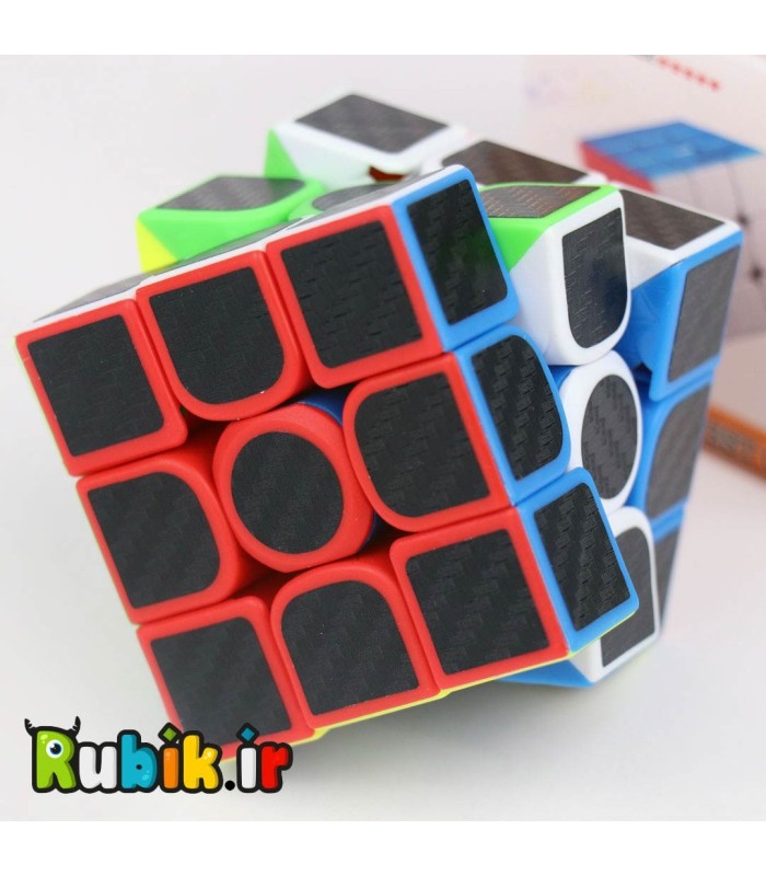 مکعب روبیک 3×3 لینگ هوان کربنی Rubik's Cube