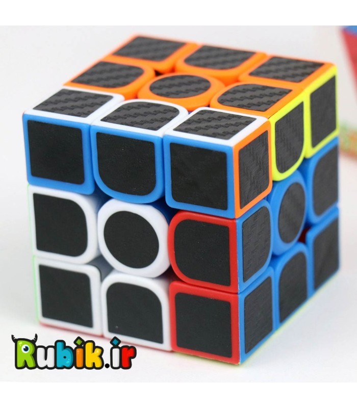 مکعب روبیک 3×3 لینگ هوان کربنی Rubik's Cube