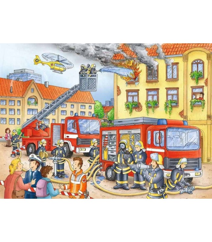 پازل 100 تکه آتش نشانی fire department 100 ravensburger