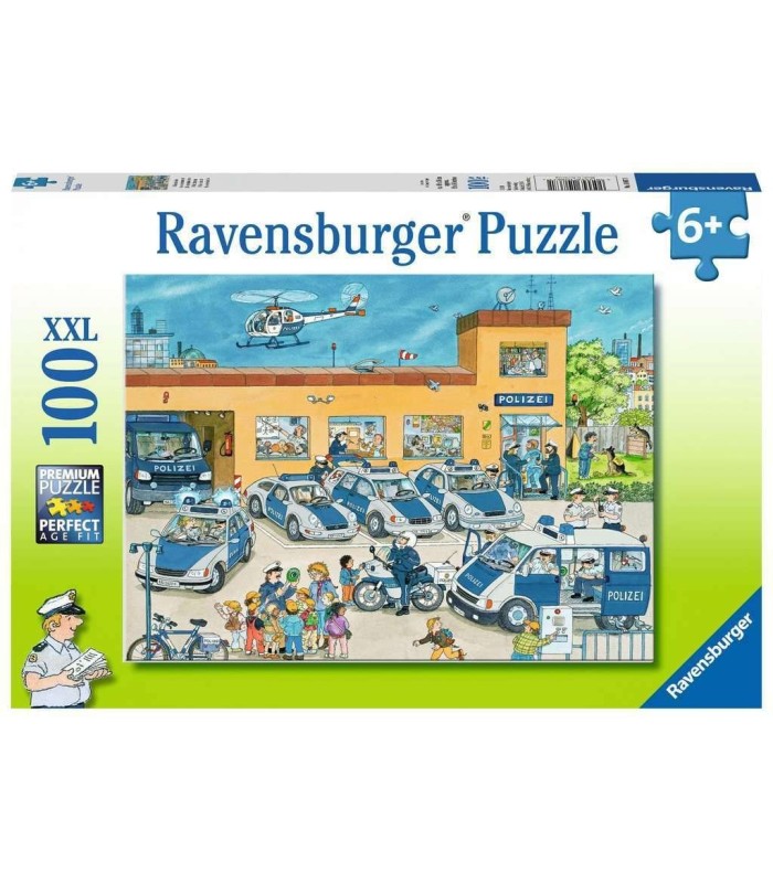 پازل 100 تکه ایستگاه پلیس police district 100 ravensburger
