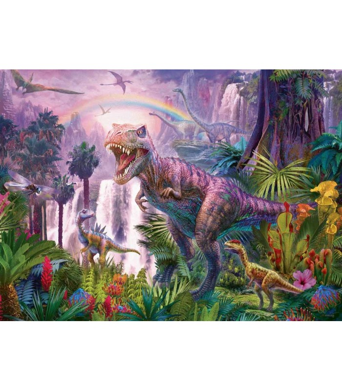 پازل 200 تکه پادشاه دایناسورها king of dinosaurs 200 ravensburger
