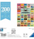 پازل 200 تکه نوار کاست mix tape 200 ravensburger