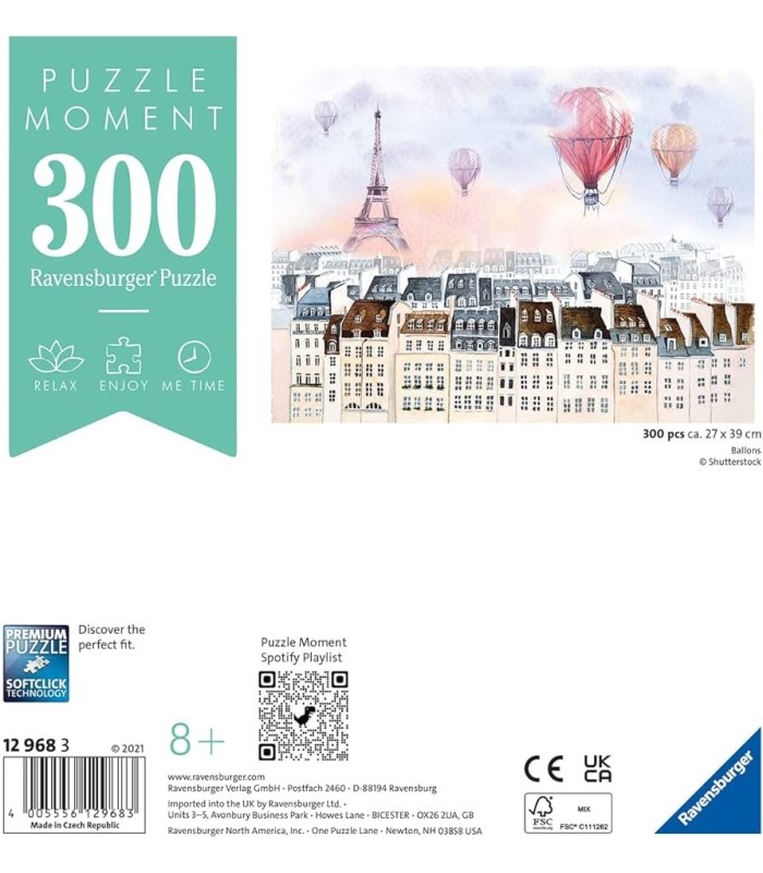 پازل 300 تکه بالن ها balloons moment 300 ravensburger