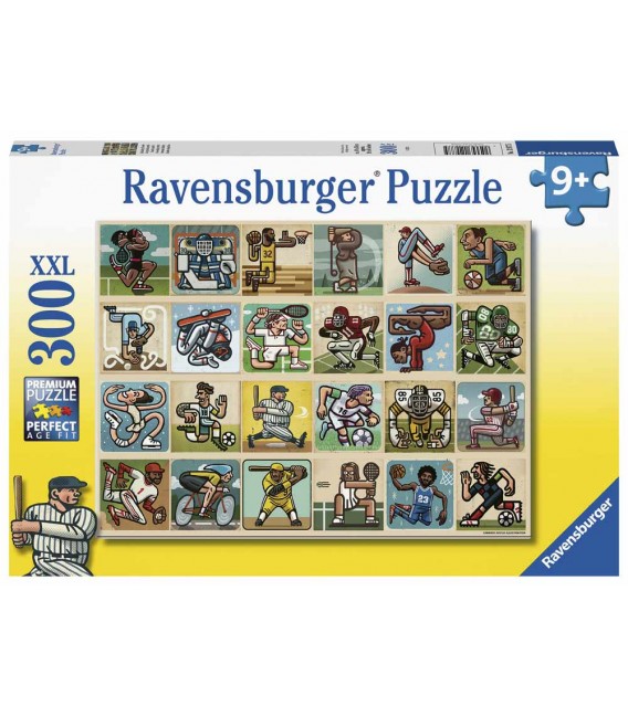 پازل 300 ورزشکاران فوق العاده awesome athlete 300 ravensburger