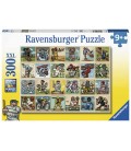 پازل 300 ورزشکاران فوق العاده awesome athlete 300 ravensburger