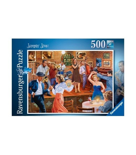 پازل 500 تکه کلاب جاز Jas club 500 ravensburger