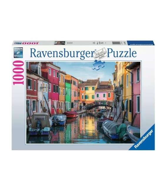 پازل 1000 تکه بورانو ایتالیا burano italy ravensburger