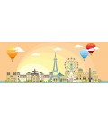 پازل 1000 تکه یک روز در پاریس a day in paris ravensburger