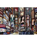 پازل 1000 تکه نیویورک رنگارنگ colorful new york ravensburger