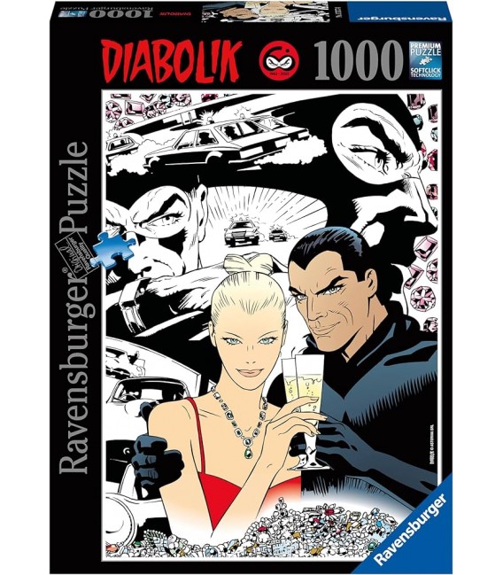 پازل 1000 تکه دیابولیک diabolik ravensburger