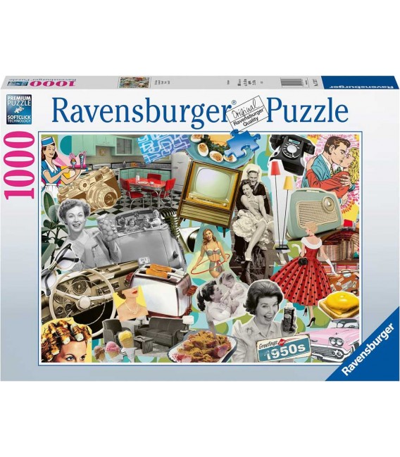 پازل 1000 تکه دهه پنجاه میلادی the 50s ravensburger