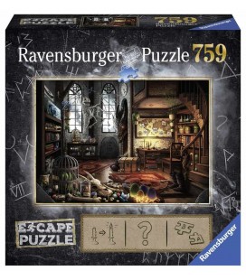 پازل 759 تکه معمایی آزمایشگاه اژدها escape puzzle ravensburger dragon laboratory