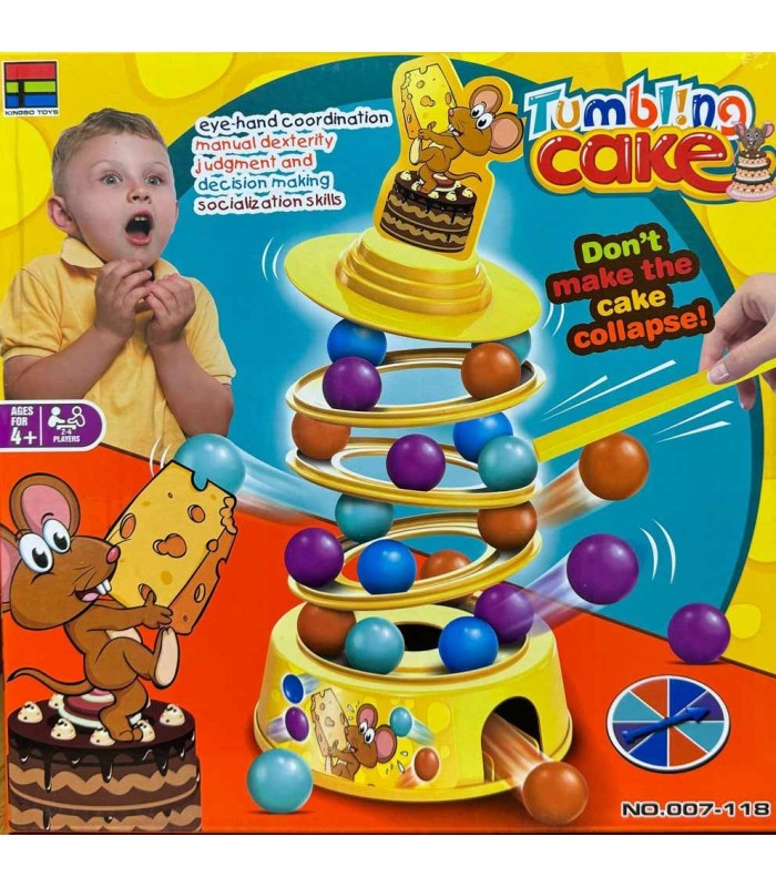 بازی کیک غلتان tumbling cake