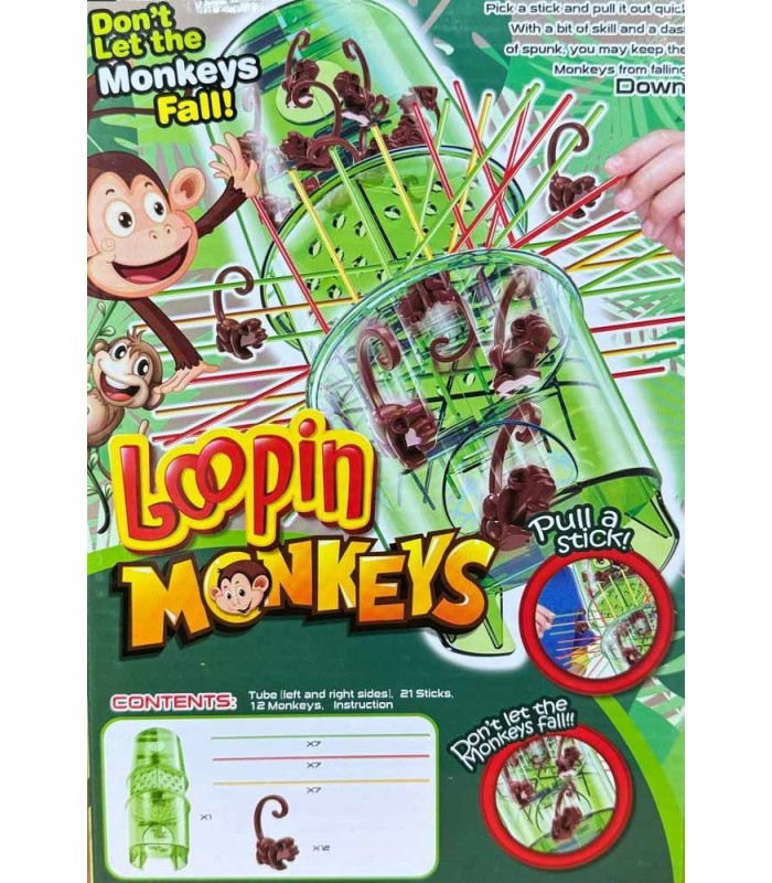 بازی میمون حلقه ای loopin monkey