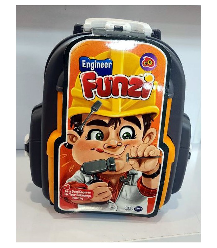 ست اسباب بازی کوله پشتی مهندسی فانزی پسرانه