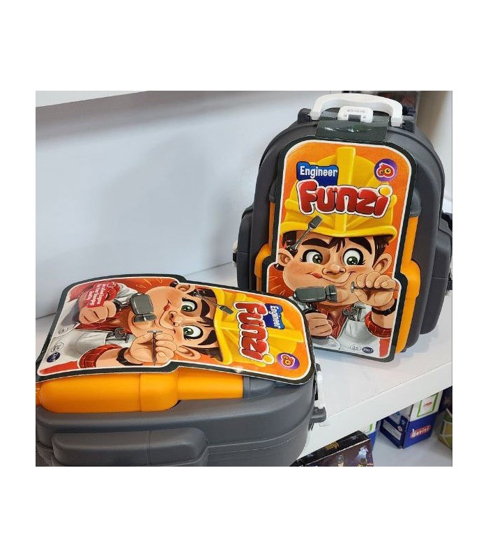 ست اسباب بازی کوله پشتی مهندسی فانزی پسرانه