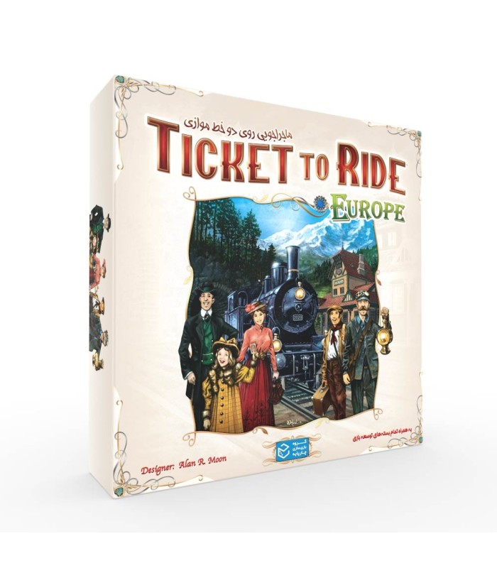 بازی تیکت تو راید اروپا Ticket to Ride: Europe