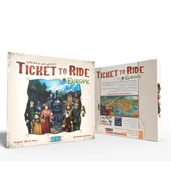 بازی تیکت تو راید اروپا Ticket to Ride: Europe