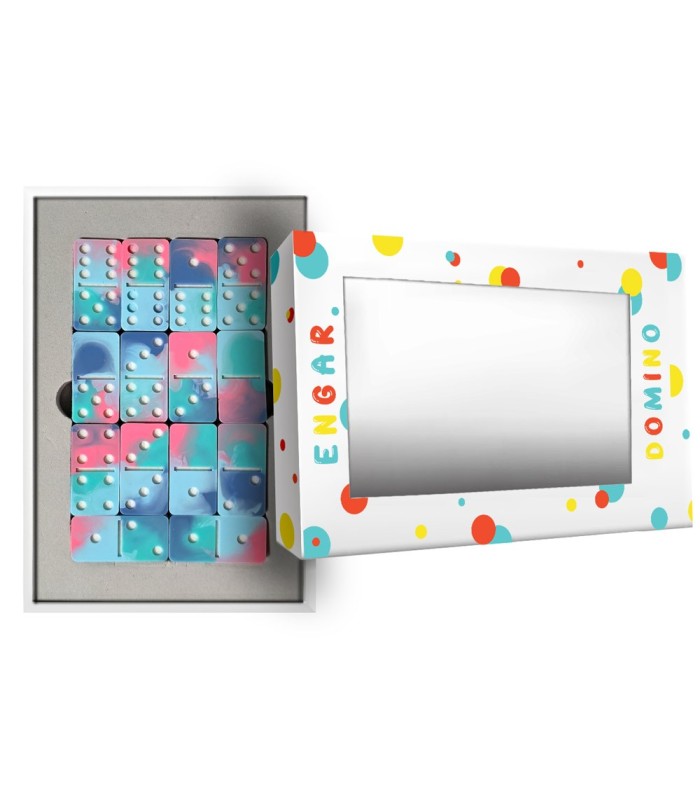 دومینو 4 رنگ پاستلی Domino