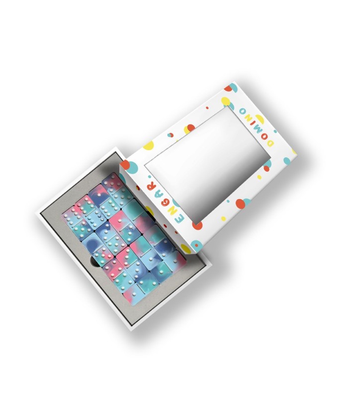 دومینو 4 رنگ پاستلی Domino