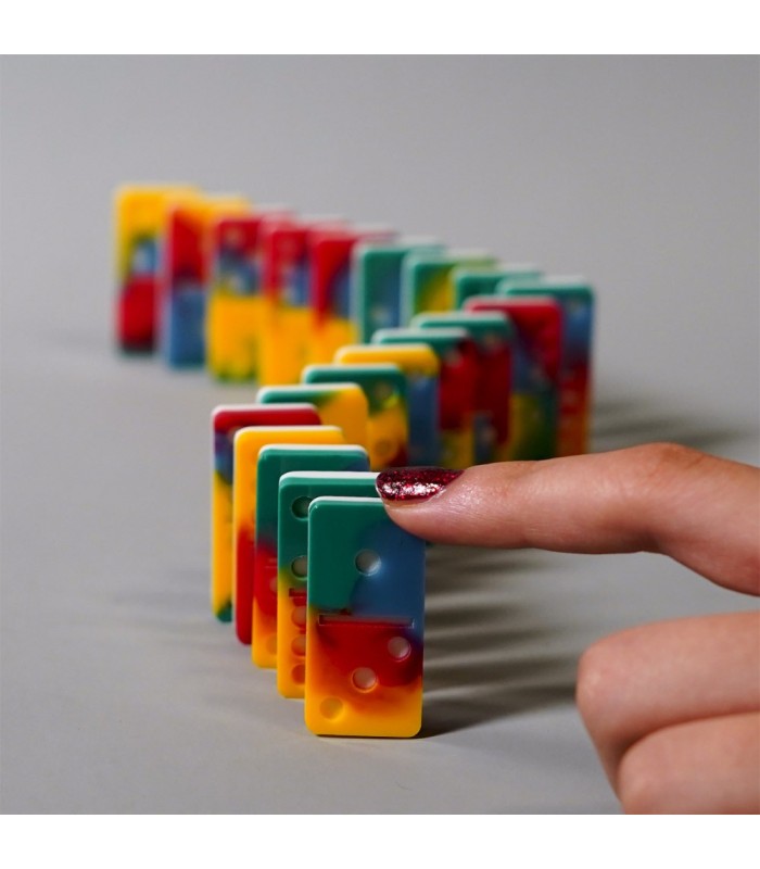 دومینو 4 رنگ قرمز Domino