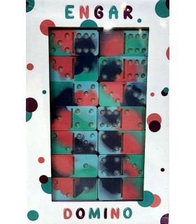 دومینو 4 رنگ پاستلی Domino