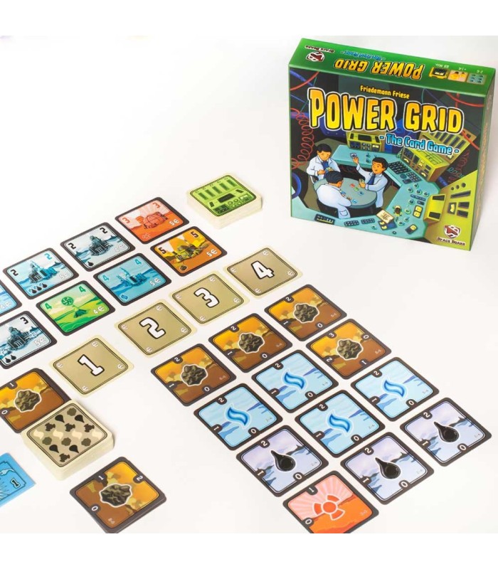 بازی شبکه قدرت نسخه کارتی Power Grid: Card Game
