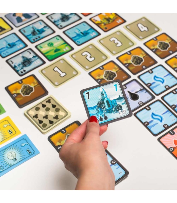 بازی شبکه قدرت نسخه کارتی Power Grid: Card Game