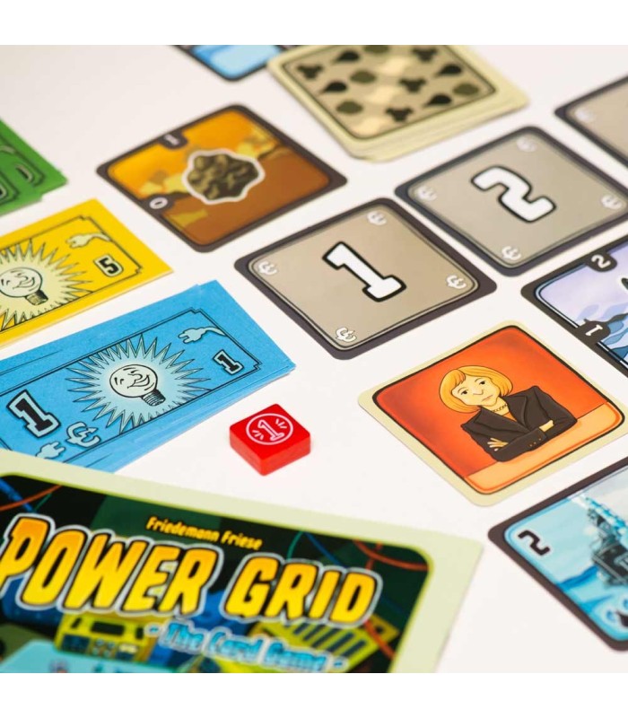 بازی شبکه قدرت نسخه کارتی Power Grid: Card Game