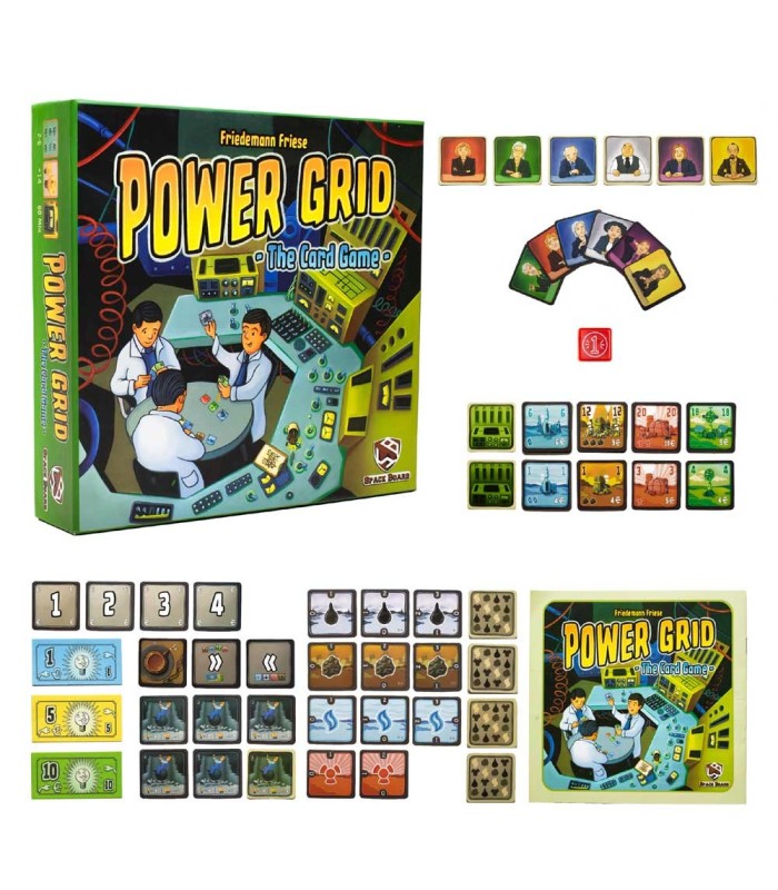 بازی شبکه قدرت نسخه کارتی Power Grid: Card Game