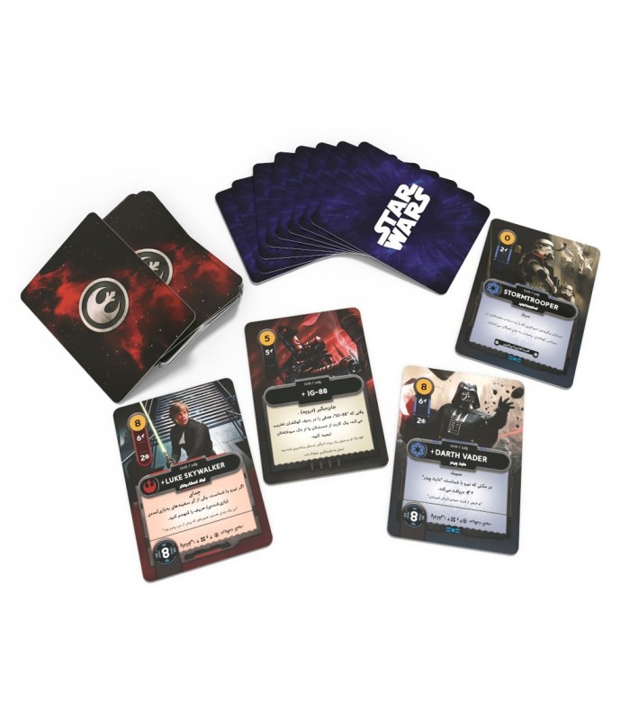 بازی ایرانی جنگ ستارگان Star Wars: The Deckbuilding Game