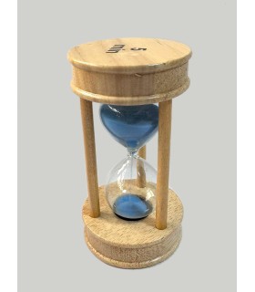 ساعت شنی چوبی گرد 5 دقیقه ای