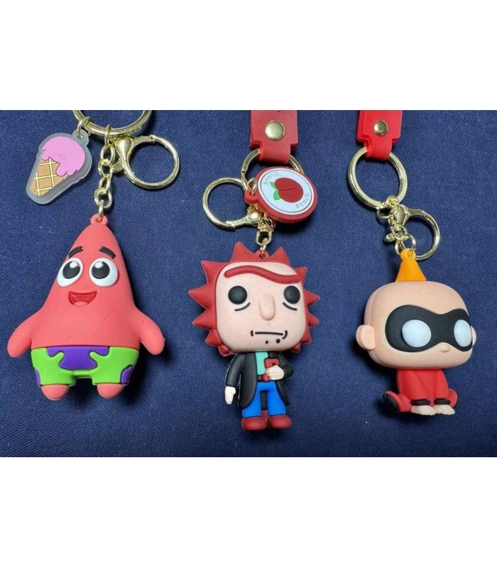 جاکلیدی سیلیکونی شخصیت های انیمیشنی