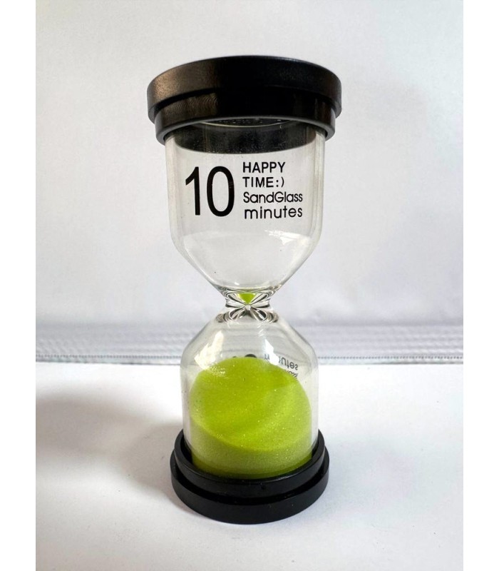 ساعت شنی مشکی دایره ای 10 دقیقه ای