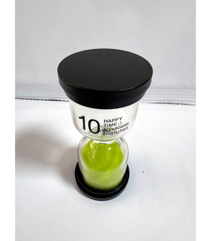 ساعت شنی مشکی دایره ای 10 دقیقه ای