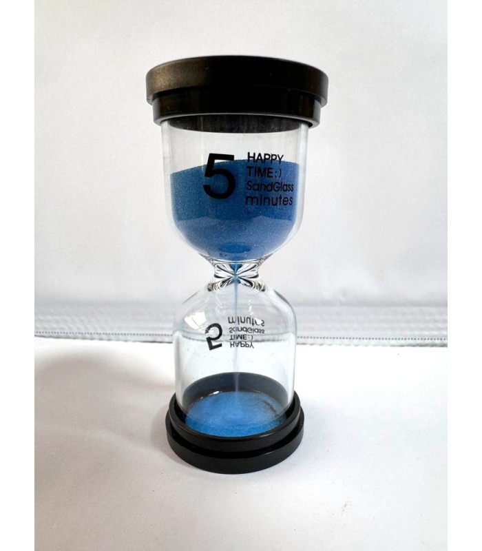 ساعت شنی مشکی دایره ای 5 دقیقه ای