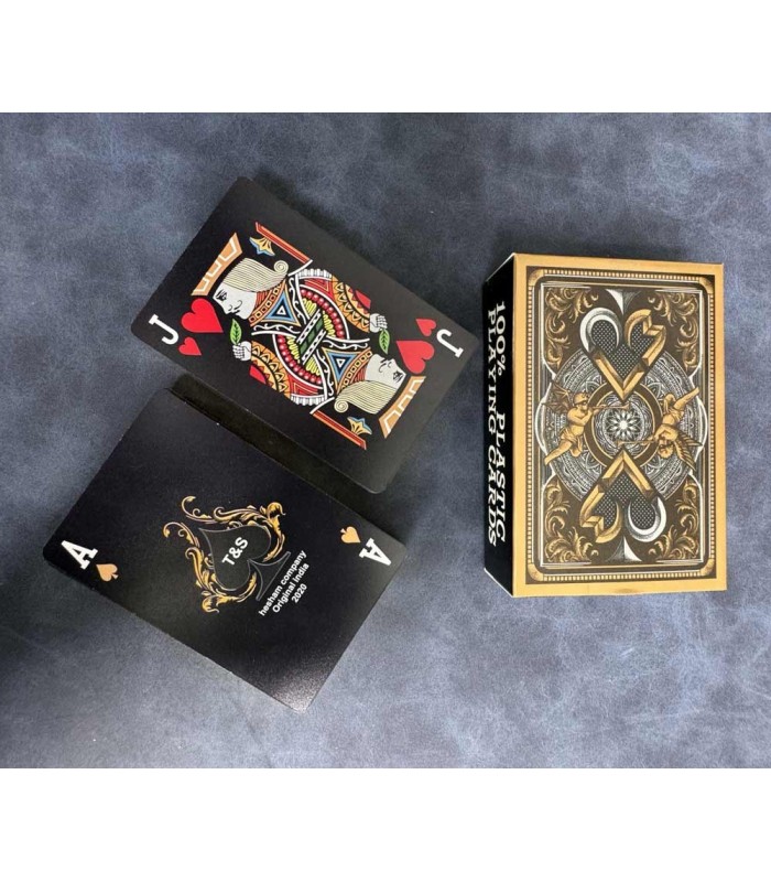کارت بازی کینگ بلک طلایی  Playing Card Gold