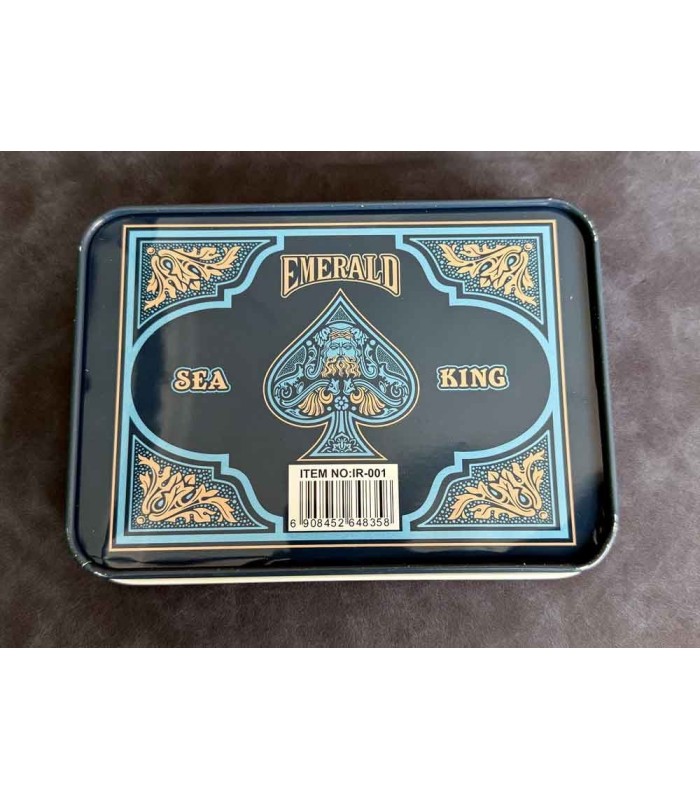 کارت بازی امرالد جفتی جعبه فلزی Playing Card Emerald